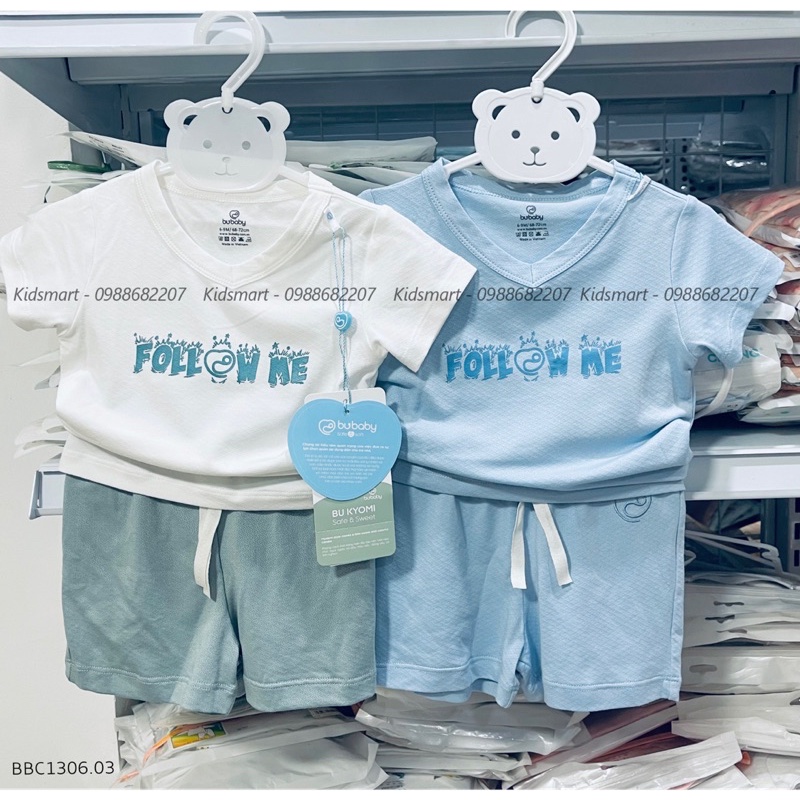 Bu baby - Bộ ngắn tay cổ V KyomiLookMe BBC1306.03
