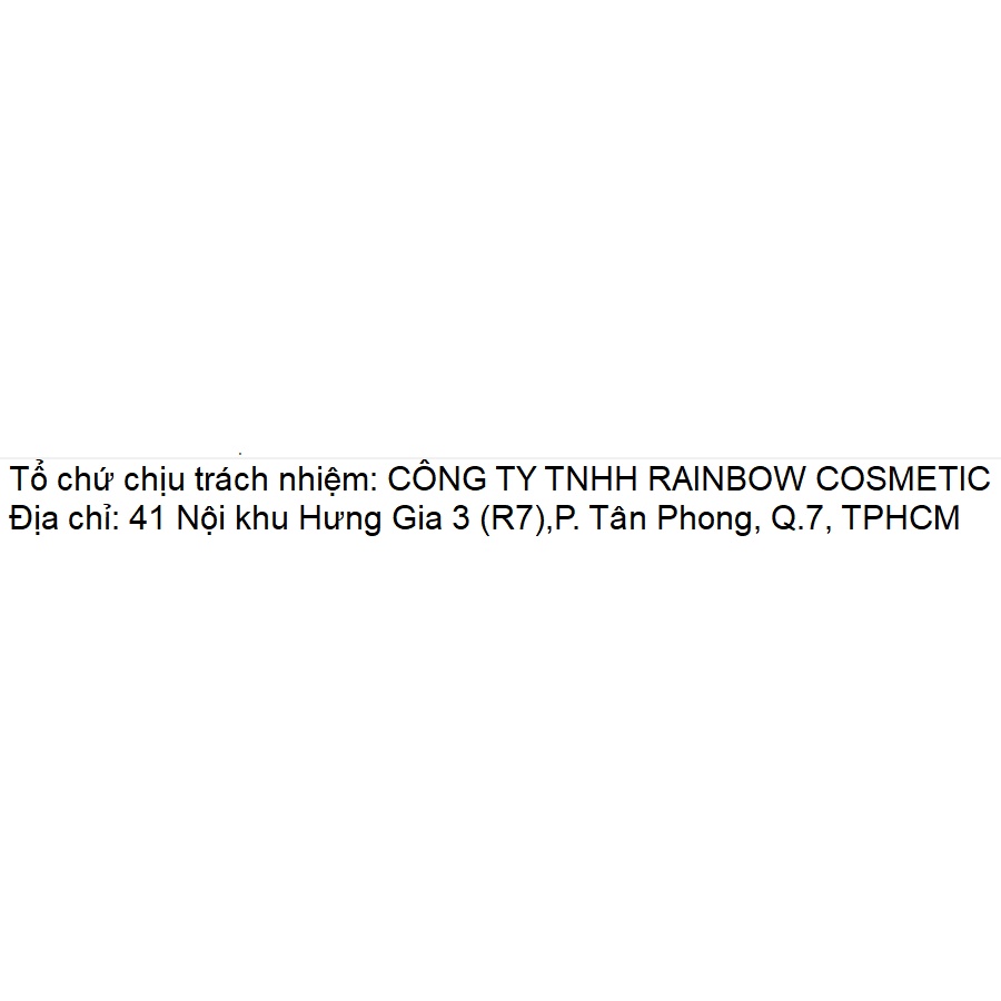Rainbow L’affair Mặt Nạ Cấp Ẩm Multi-Care V5 Moisture Vitamin Mask (25ml)