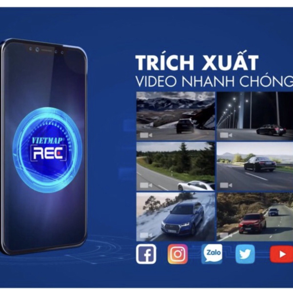 Camera Hành Trình Vietmap KC01 Ver 2.0 cảnh báo giao thông bằng giọng nói - cam hành trình xe ô tô