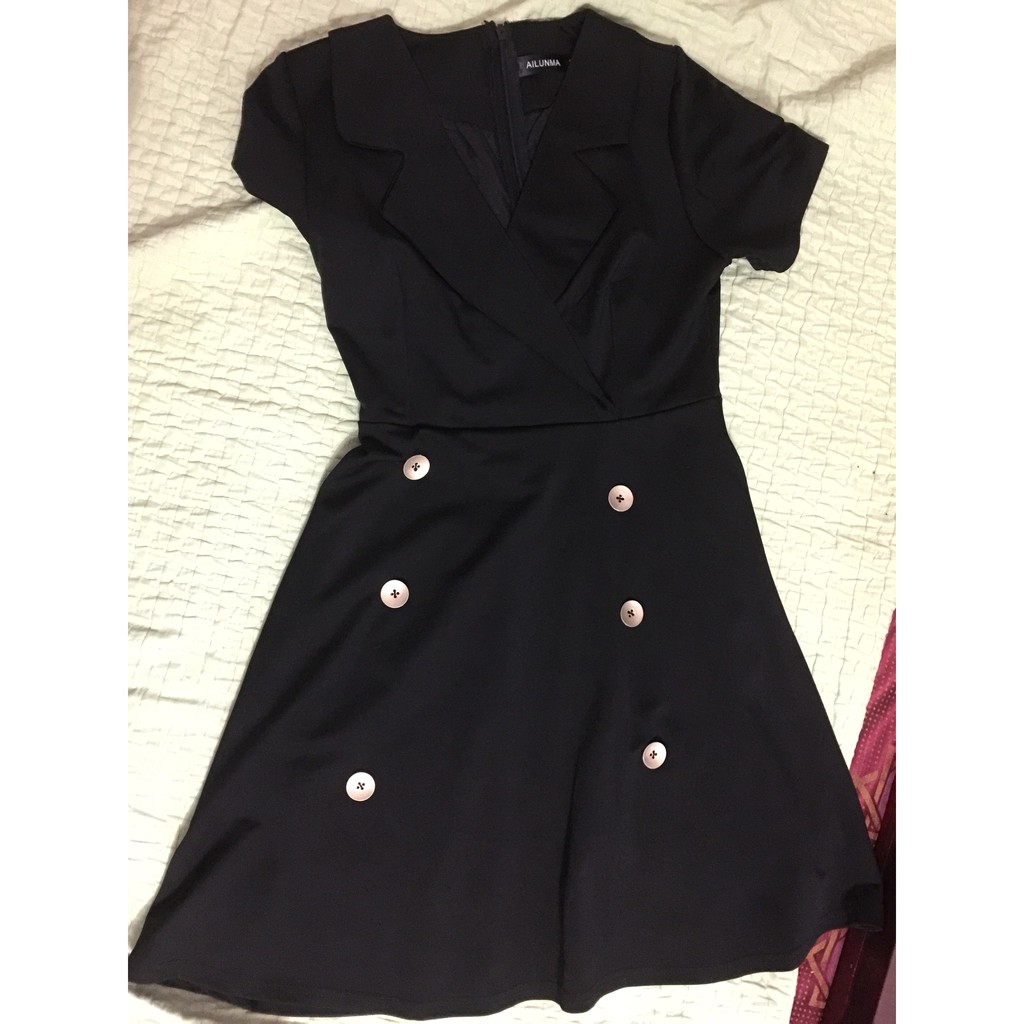 Váy nữ cổ vest Topshop