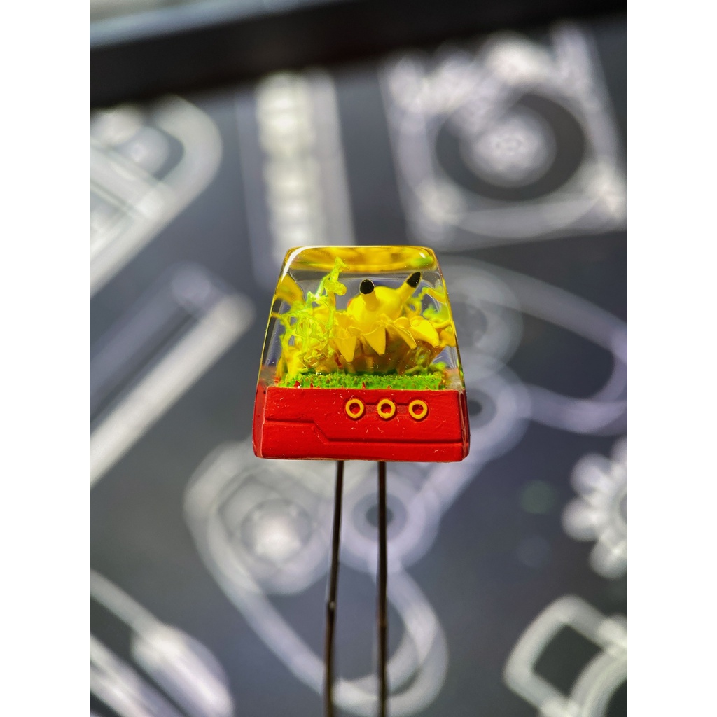 Keycap resin pokemon - nút bàn phím cơ - artisan