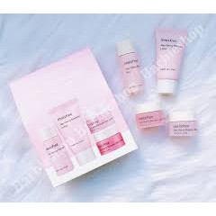 Set 4 Món INNISFREE Cherry Tone Up Mini Mới