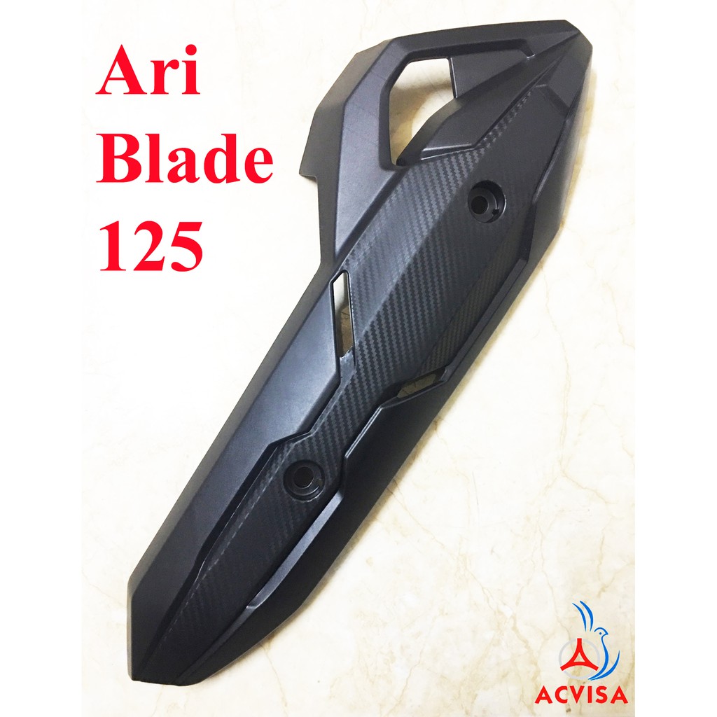 Tấm cách nhiệt ống xả xe máy dòng xe Ari Blade 125