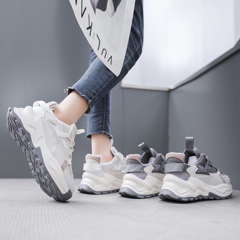 Giày thể thao đễ xám kiểu mới