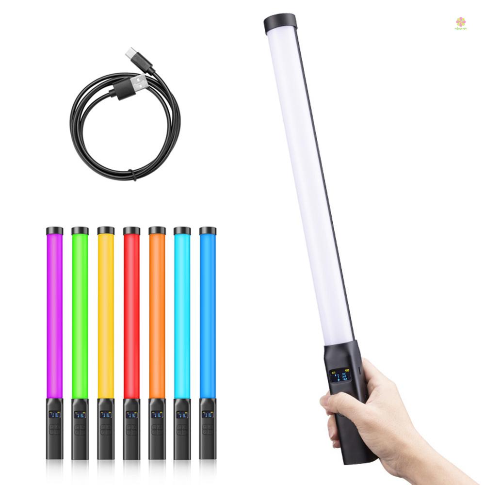 Gậy Phát Sáng Đèn LED Ulanzi VL119 RGB 2500K-9000K 20 Hiệu Ứng Ánh Sáng Tích Hợp Pin Chuyên Dụng Hỗ Trợ Live Stream