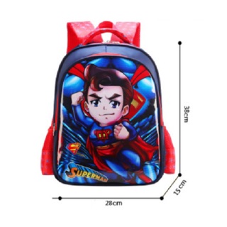 balo trẻ em batman, superman, spiderman