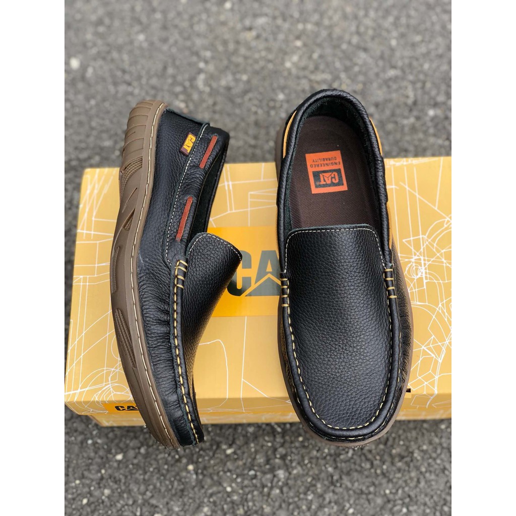 Original Caterpillar Men Work Cow Leather Boot Shoes giày bảo hộ lao động PCAT70574_241