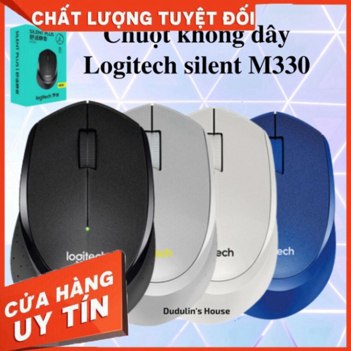 ✅ Blackhole Chuột không dây M330 với USB nhận tín hiệu 2.4GHz dùng trong nhà ✅