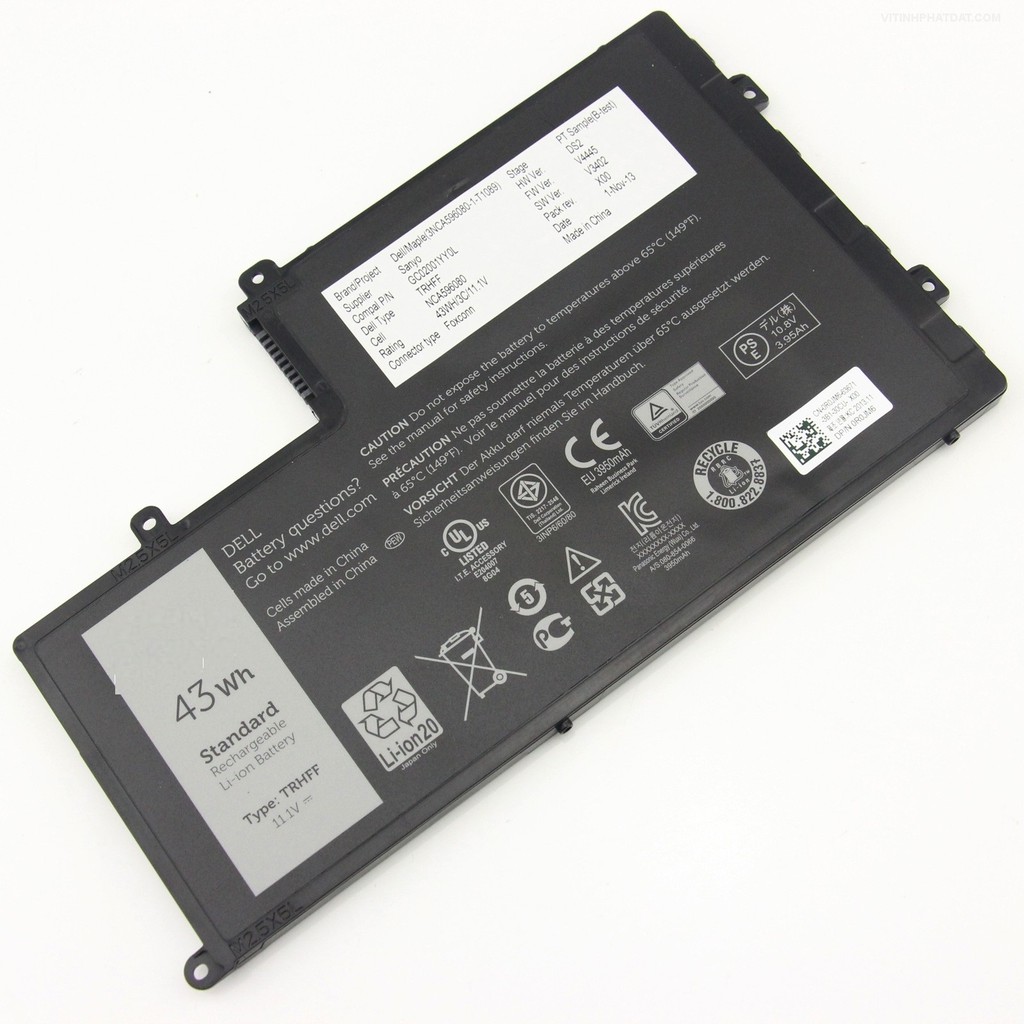 [Giá hủy diệt] Pin Laptop Dell Inspiron 14-5442 5447 5448, 15-5542 5545 5547 5548 5557, Latitude 3450 3550 – 3 Cell