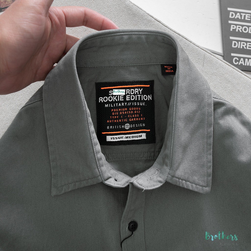 Áo sơ mi nam kaki SuperDry cực đẹp | BigBuy360 - bigbuy360.vn