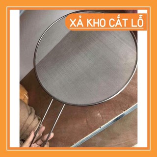 [FreeShip_Xả Kho 1 Ngày] Nắp Đậy Chảo Bằng Lưới INOX Dạng Tròn