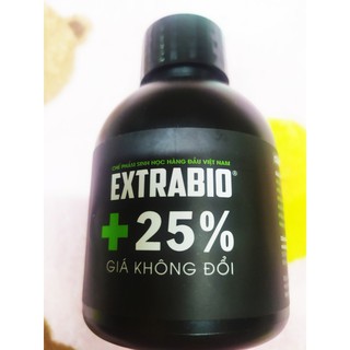 Men Vi Sinh Extra Bio 125ml cao cấp cho cá cảnh.