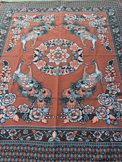 Thảm thổ cẩm công đẹp