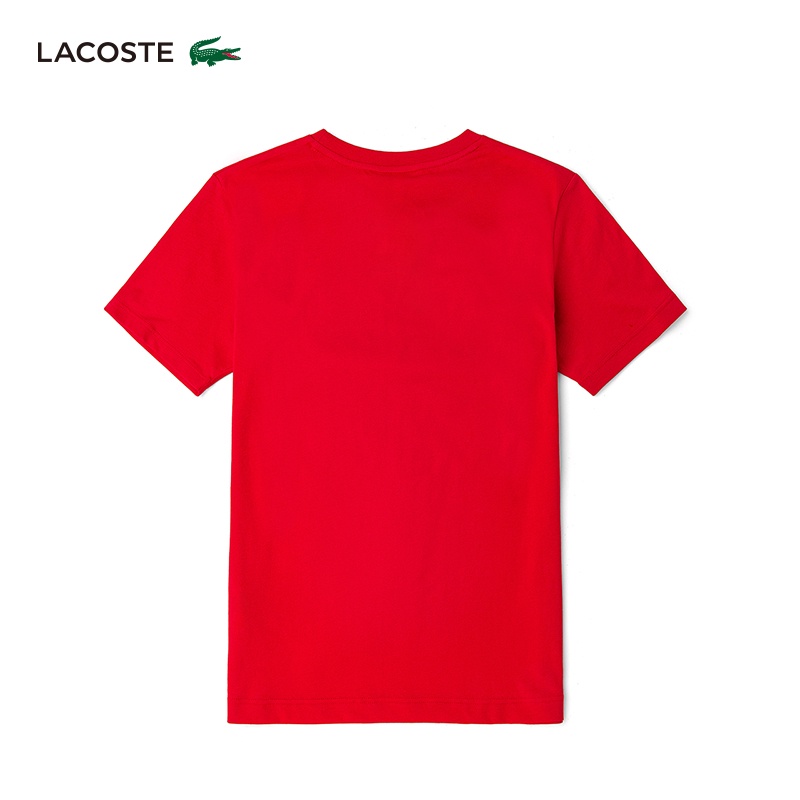 Áo Thun Tay Ngắn In Chữ Lacostes Thời Trang Cho Nam Nữ