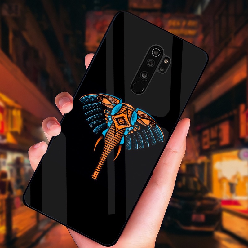 Ốp XIAOMI REDMI NOTE 8 PRO Mặt kính cường sang trọng, cao cấp, sáng bóng