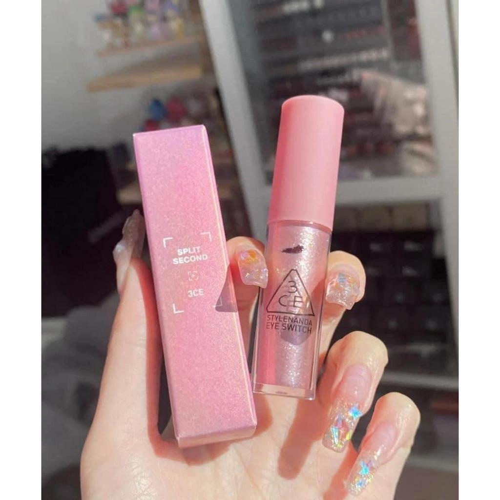 Nhũ Mắt 3CE Eye Switch- màu hidden angle second split màu hồng hoa cà
