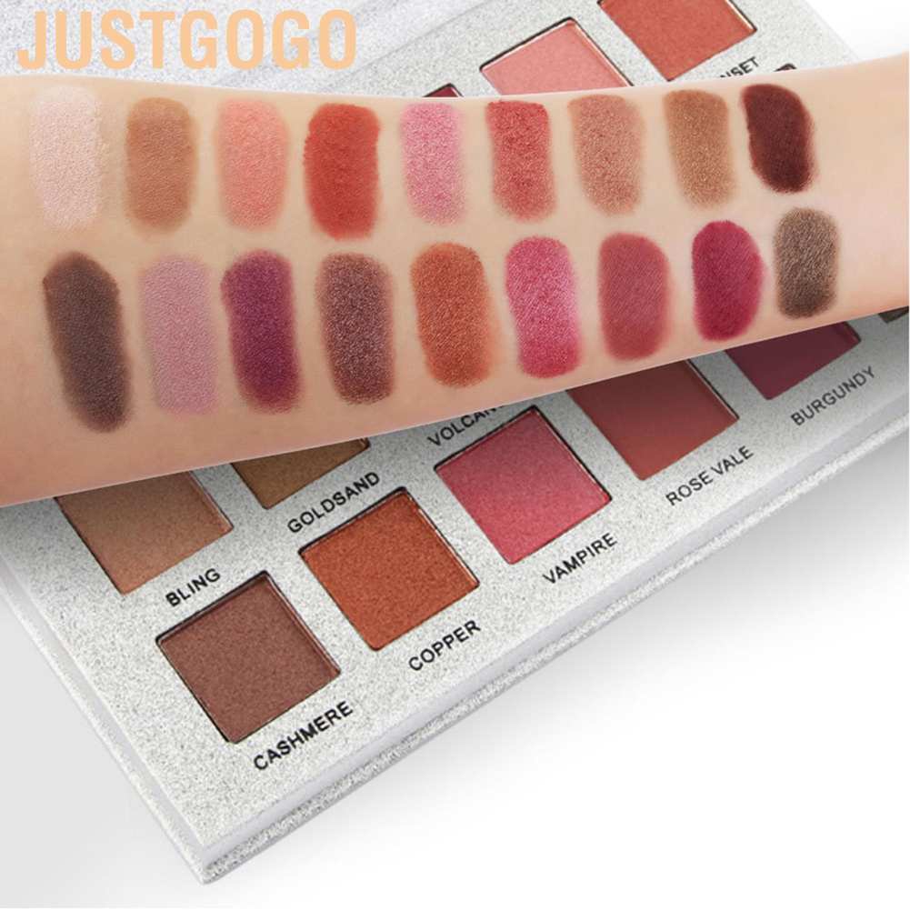 Bảng phấn mắt 18 màu lì và ánh nhũ kết hợp trang điểm chuyên nghiệp | BigBuy360 - bigbuy360.vn