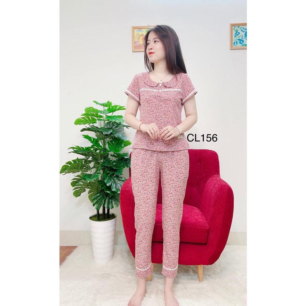 bộ quần dài tay ngắn mặc nhà,đồ bộ ngủ dễ thương