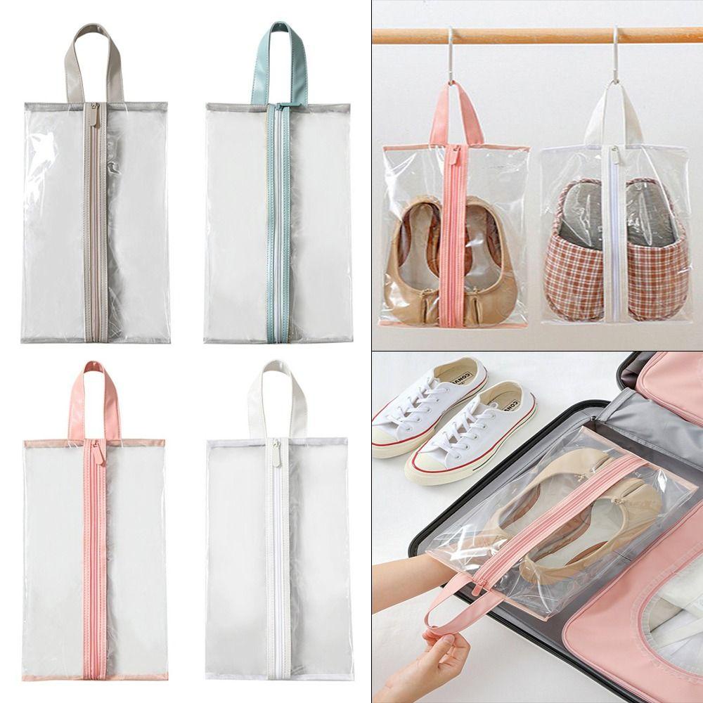 LAY Vỏ Bọc Giày Chống Bụi Có Khóa Kéo Tiện Lợi
