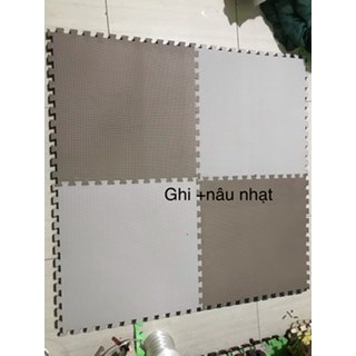 Thảm xốp kích thước 60x60x1cm chân chữ L nhiều màu sắc