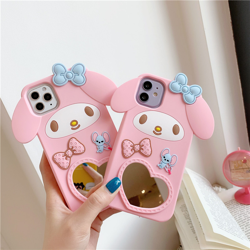 Ốp điện thoại/ máy tính bảng kiểu hoạt hình dễ thương cho iPhone/ Ipad 2018 Mini 1/ 2/ 3 Mini 4 6/ Air 2Pro 9.7pro 12.9 | BigBuy360 - bigbuy360.vn