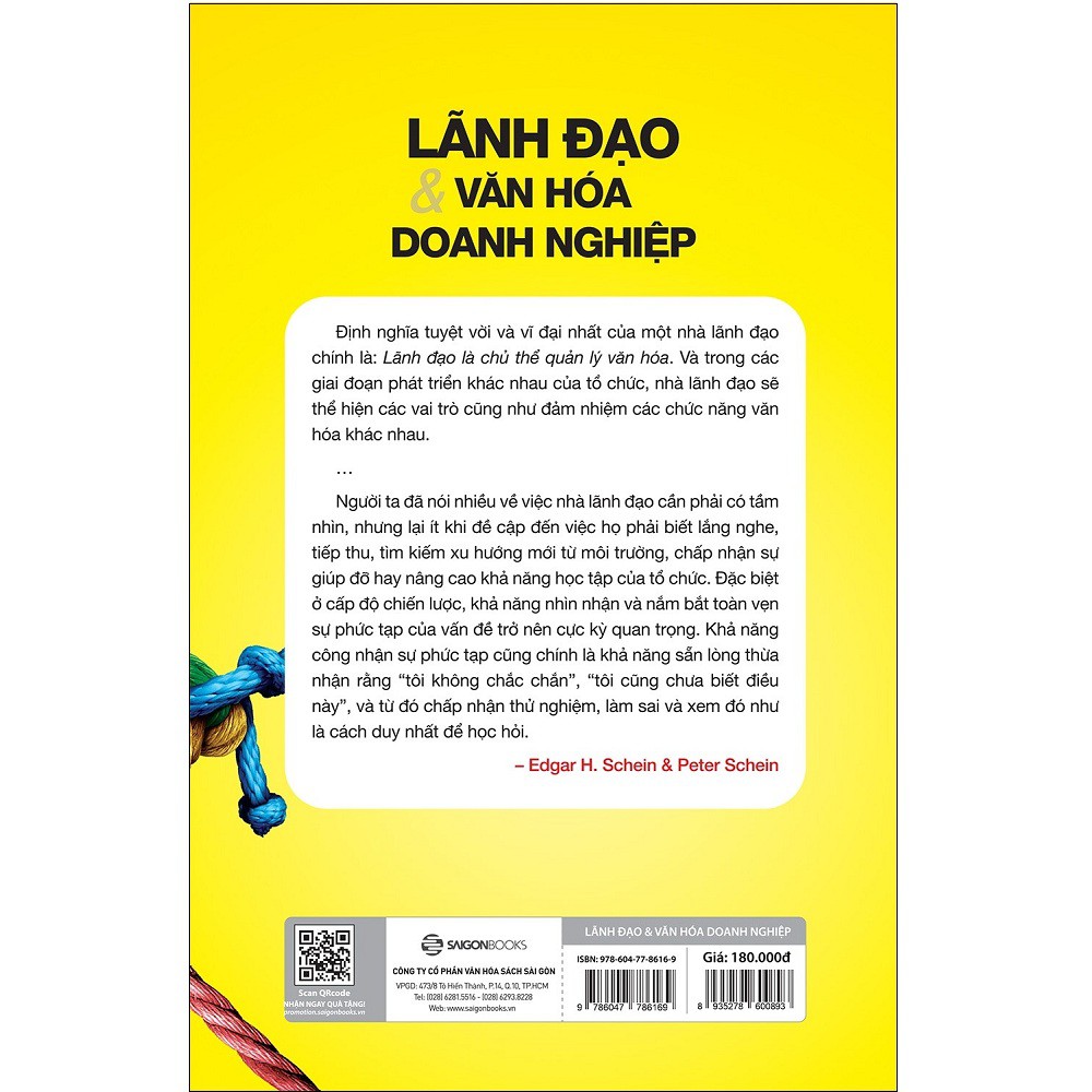 Sách Sài Gòn - Lãnh Đạo Và Văn Hóa Doanh Nghiệp | BigBuy360 - bigbuy360.vn