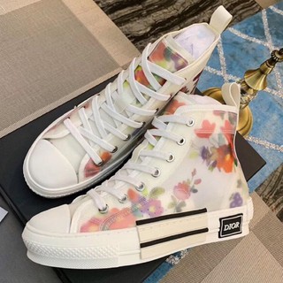 [Rẻ Vô Địch + Video Thật] Giày Sneaker Dior Hoa Cổ Cao Nữ Tính Cao Cấp