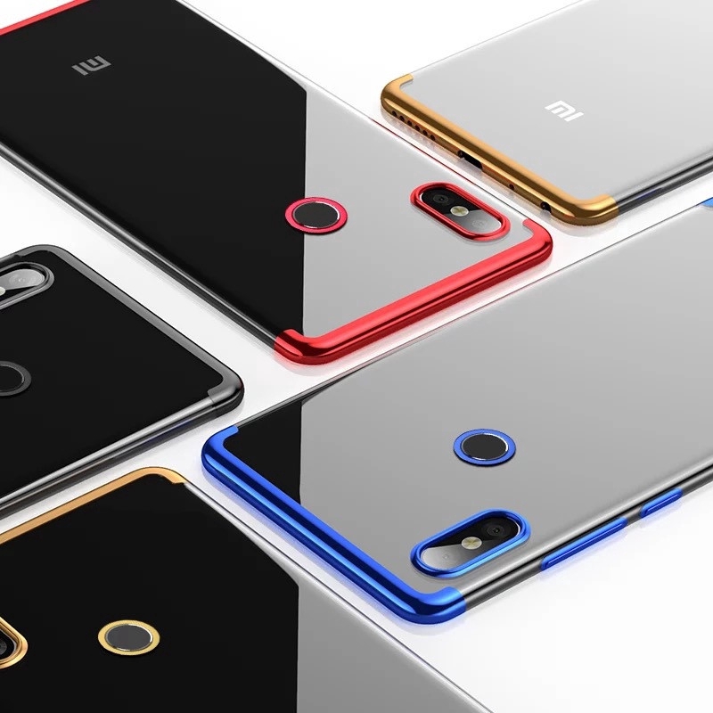 Ốp điện thoại Mica viền silicon có 5 màu cho Xiaomi Mi POCO X3 NFC F3 Pro M3 Pocophone F1 Mix 2 2s Max 3