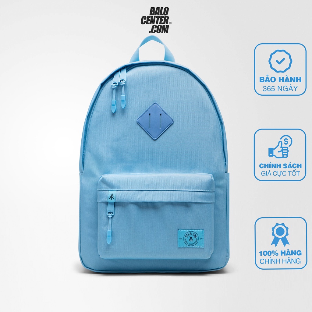 Balô Đi Học Unisex Ngăn Laptop 13&quot;, Mặt trong phủ tarpulin chống nước hoàn hảo - Nhập khẩu thương hiệu Parkland