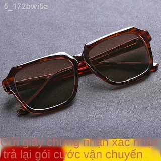 HOT- [ Ảnh thật ]☌❄Kính mát pha lê tự nhiên tinh khiết đá cho người trung niên và cao tuổi nam phẳng bắt mắt gọng lớn có
