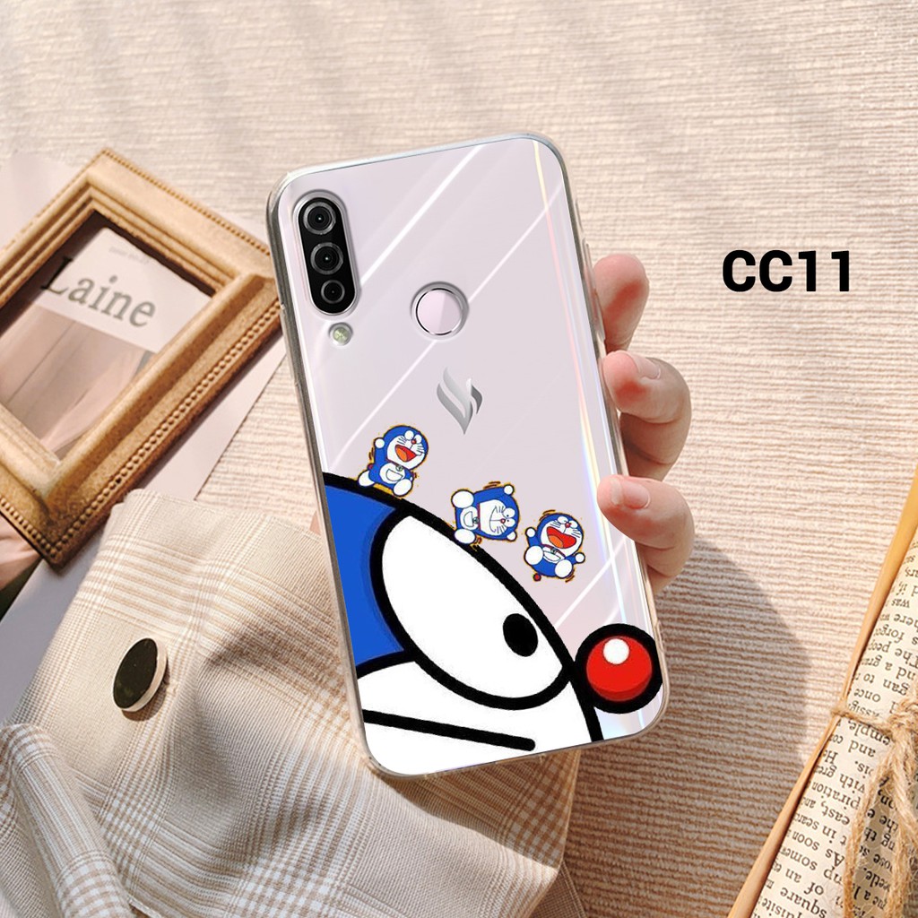 Ốp lưng VSmart Joy 3 dẻo trong in hình hoạt hình Pikachu Doremon