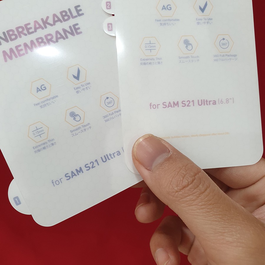 PPF chống bám vân tay Samsung Galaxy S21 Ultra