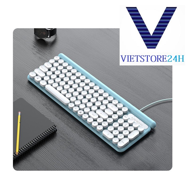 LANGTU L4 Bàn phím có dây dùng cho văn vòng, pc, laptop, tivi