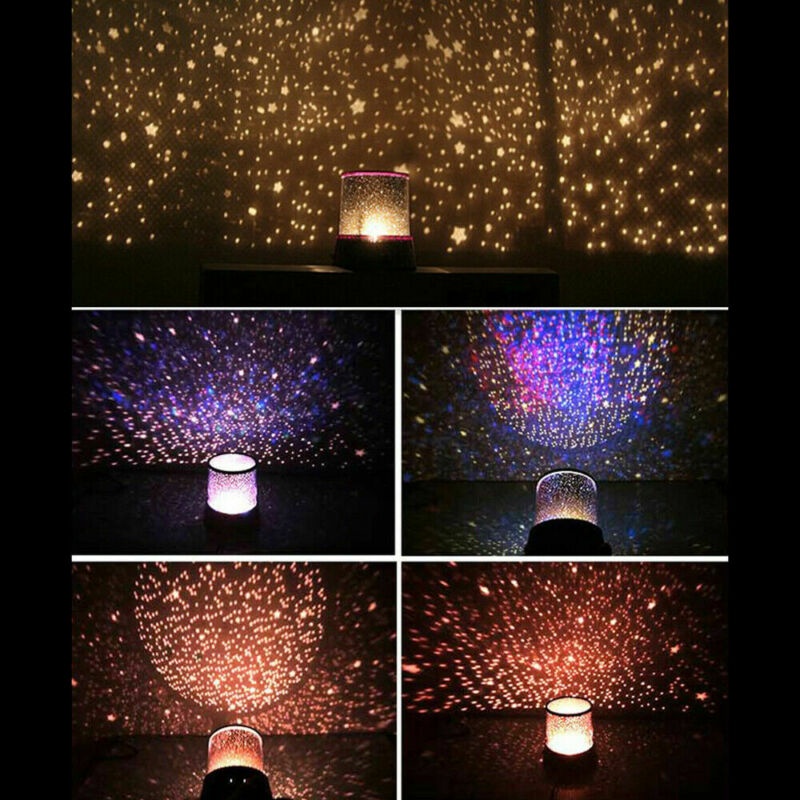 Galaxy Star Night Lights Sky Projector Night Lamp LED Magic Astro Starlight  Kids Room Cosmos Master Light