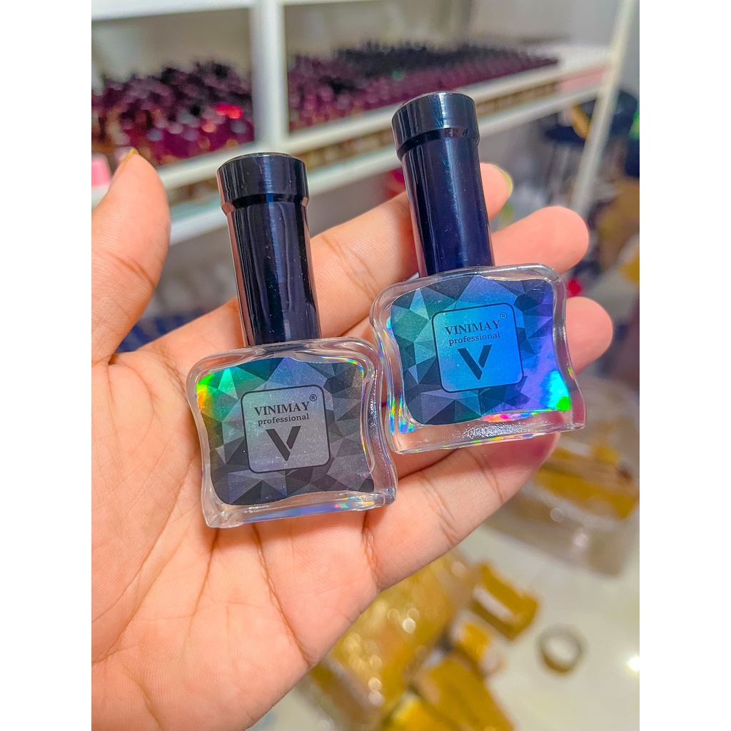 Cồn loang  trắng đen vinimay cao cấp 12ml, Loang cồn nails Vinimay thông dụng trang trí ngành nails.