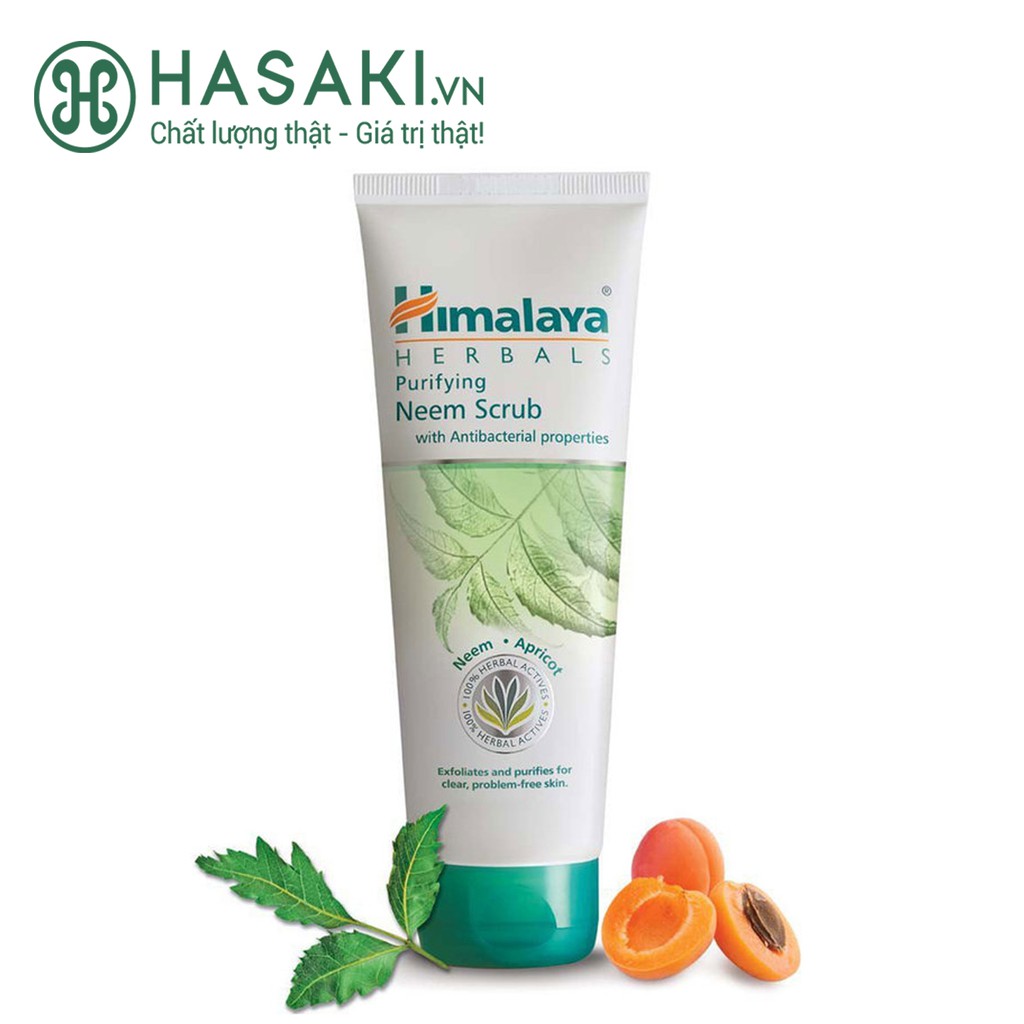 Kem Tẩy Tế Bào Chết Himalaya Herbals Tinh Chất Lá Neem Purifying Neem Scrub 100ml