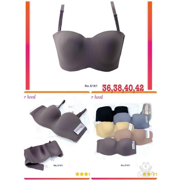 (Sỉ=Lẻ) Áo Lót Bigsize Quả Ngang Cup C Thái Lan 6181 Có Gọng, Mút Mỏng,Phom Cứng, Bản To | BigBuy360 - bigbuy360.vn