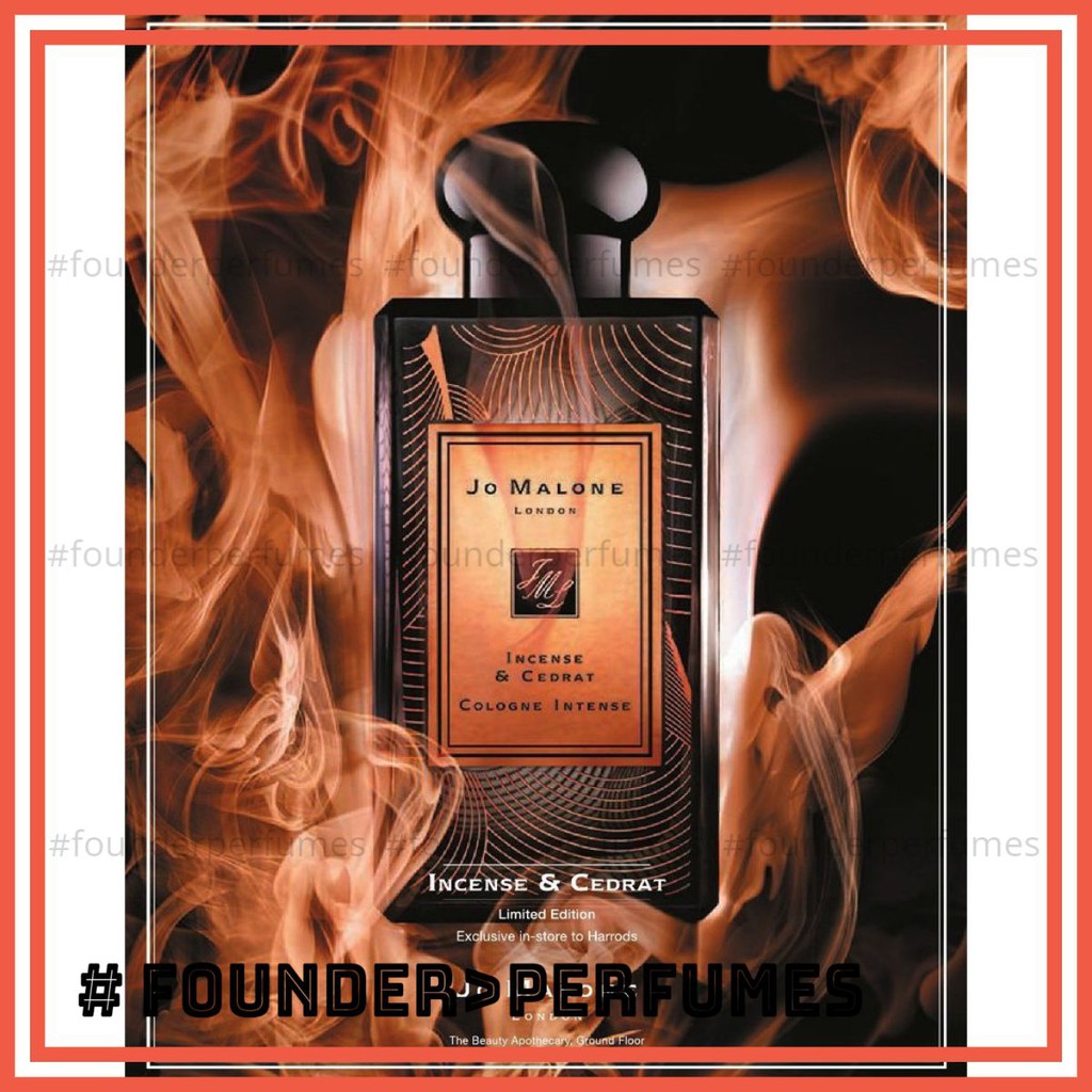 [S.A.L.E] 🌟 Nước hoa dùng thử Jo Malone Incense & Cedrat Test 10ml/20ml Spray / Chuẩn authentic #.founderperfume