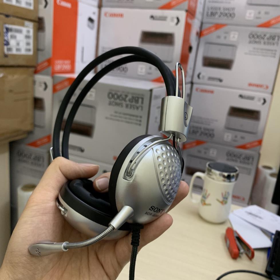 TAI NGHE SONY MDR - 668MV/669MV có mic dùng học online, hội nghị