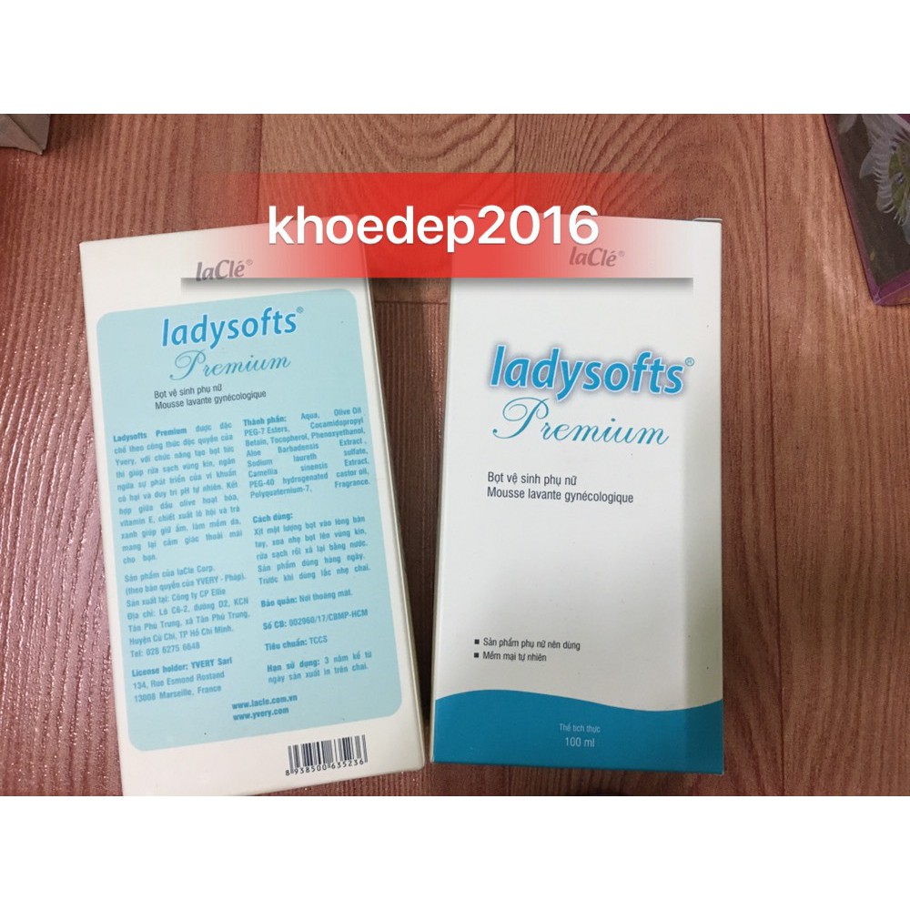 Ladysoft Prenminum xanh  - Thuốc rửa phụ khoa