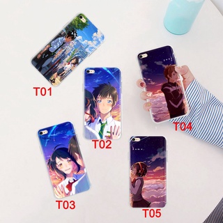 Ốp điện thoại mềm họa tiết Your Name 304GT cho iPhone 8 7 6s 6 plus 5 5S SE 5C 4 4s