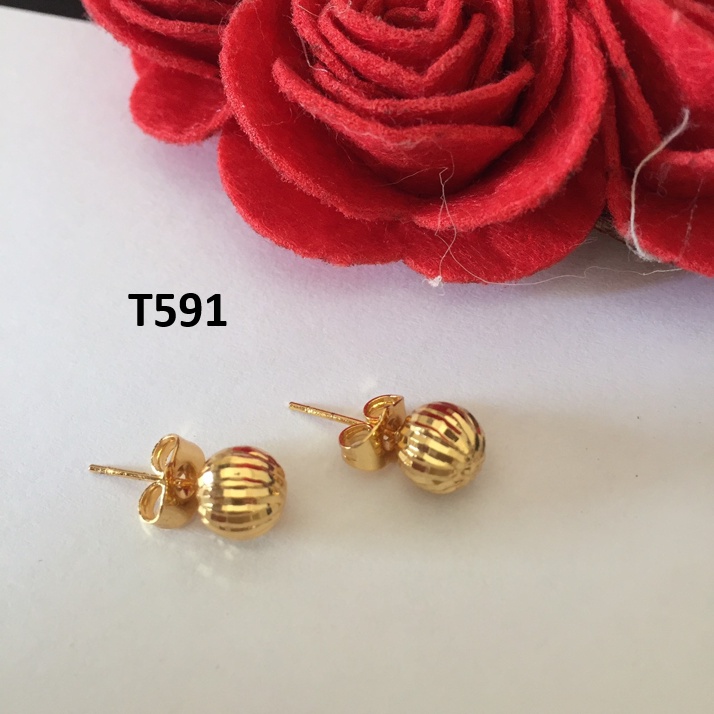 Khuyên Tai Mạ Vàng Nữ, Hoa Tai Titan cao Cấp mạ vàng 18k Namoo Jewellry (nhiều mẫu)
