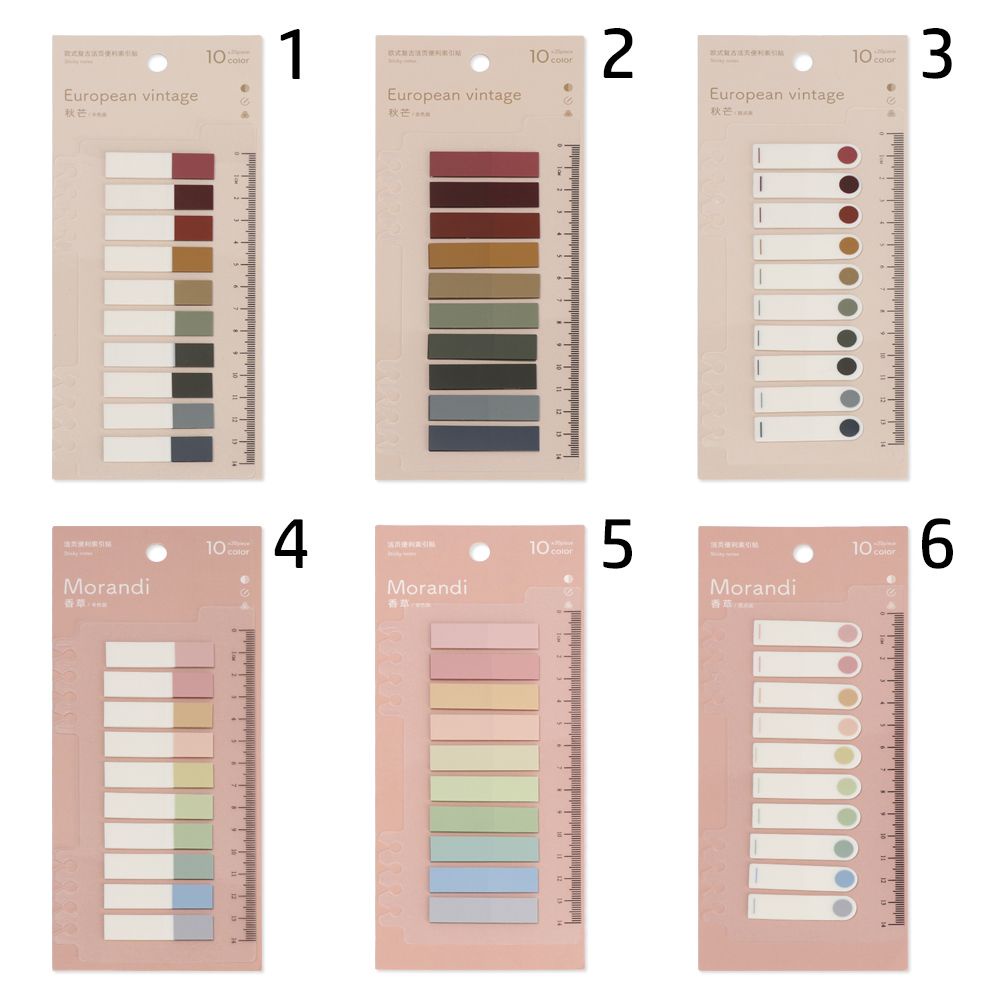 Giấy Dán Ghi Chú Đánh Dấu Trang Sách Thời Trang Diy