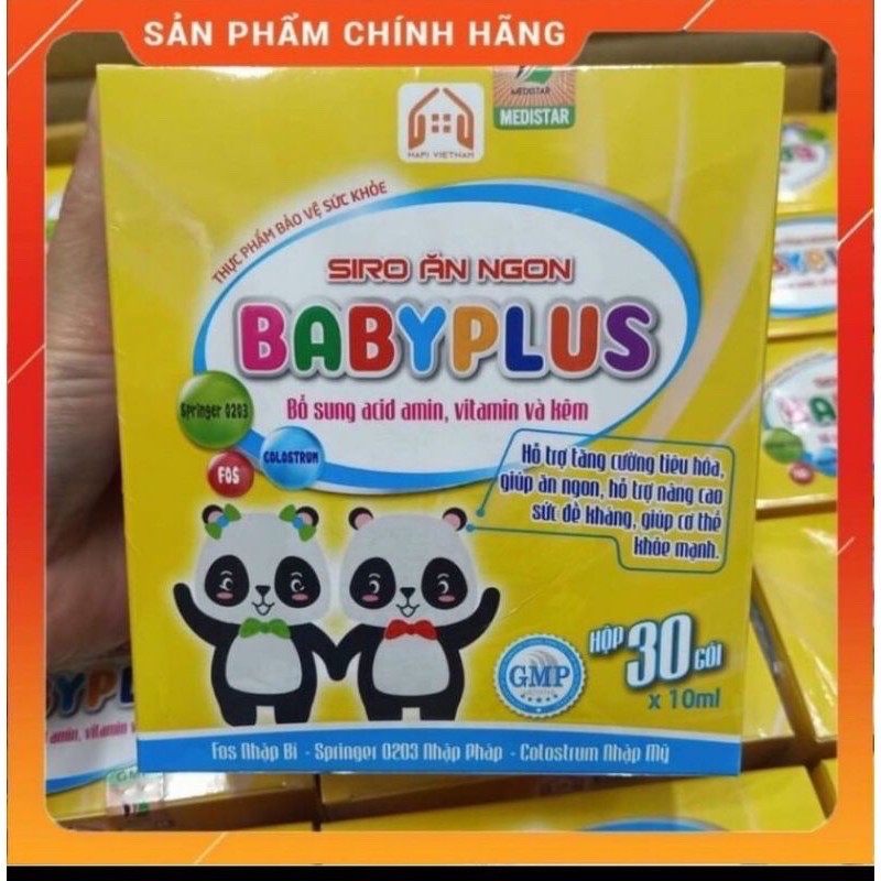 [ HÀNG CHÍNH HÃNG ] SIRO ĂN NGON BABY PLUS