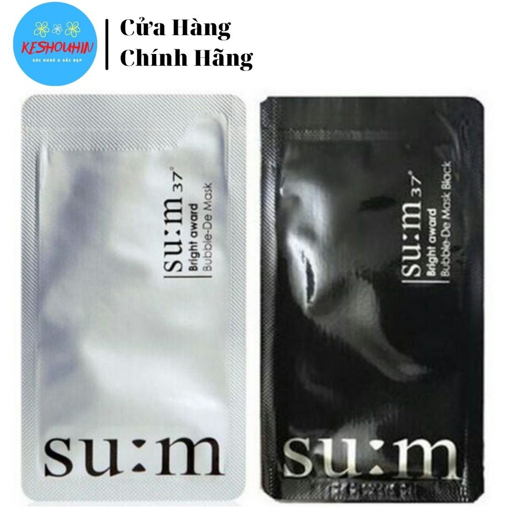 Mặt Nạ Thải Độc Sum Hàn Quốc-Mask Sủi Bọt Hút Chì Keshouhin Shop