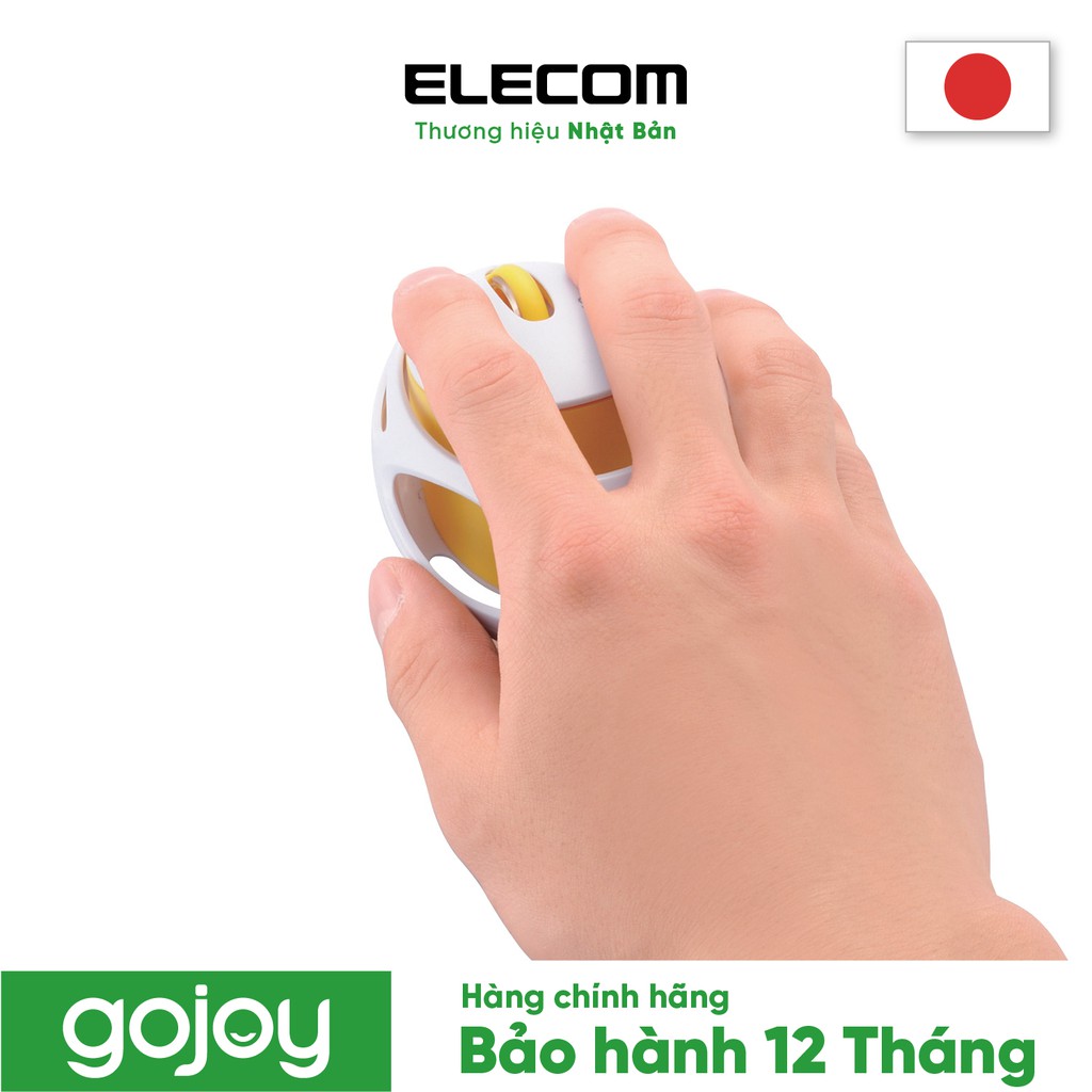 Chuột Trứng Bluetooth pin sạc ELECOM M-EG30BR bảo hành 12 tháng