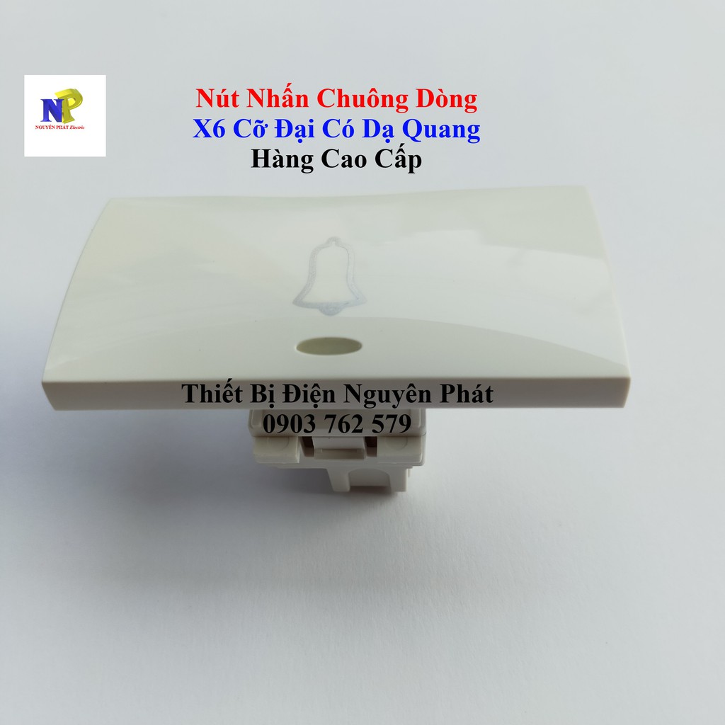 [ELITON] Nút Nhấn Chuông Dòng X6 Cỡ Đại Có Dạ Quang - Hàng Cao Cấp