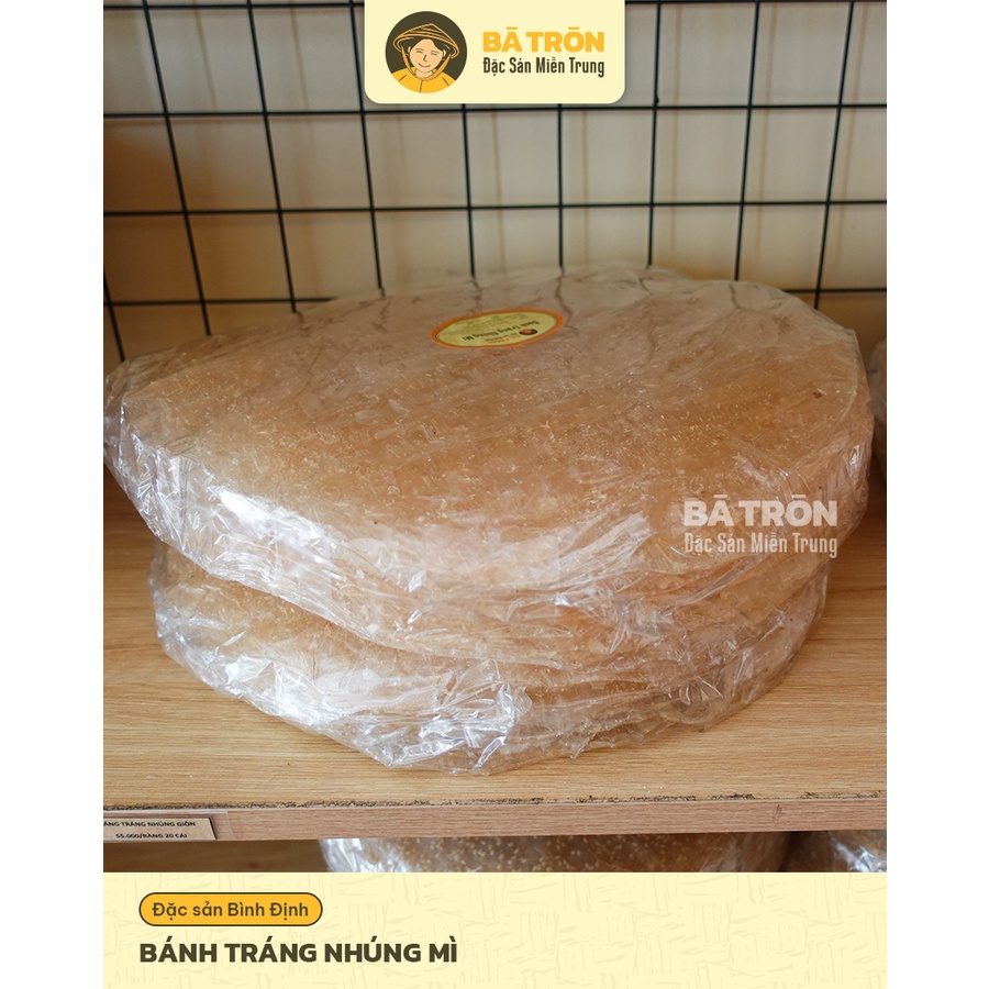 [Nguyên Gốc Bình Định]_Bánh Tráng Nhúng Mì Giảm Cân_Loại Dẻo Dai_Nhúng Nước