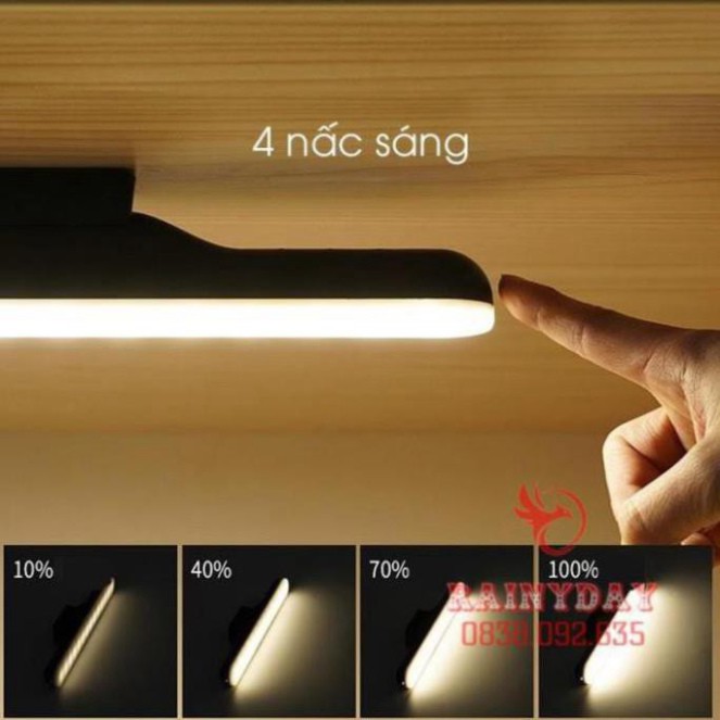 Đèn led gắn dán gương trang điểm tường tủ sạc pin usb tích điện chiếu sáng