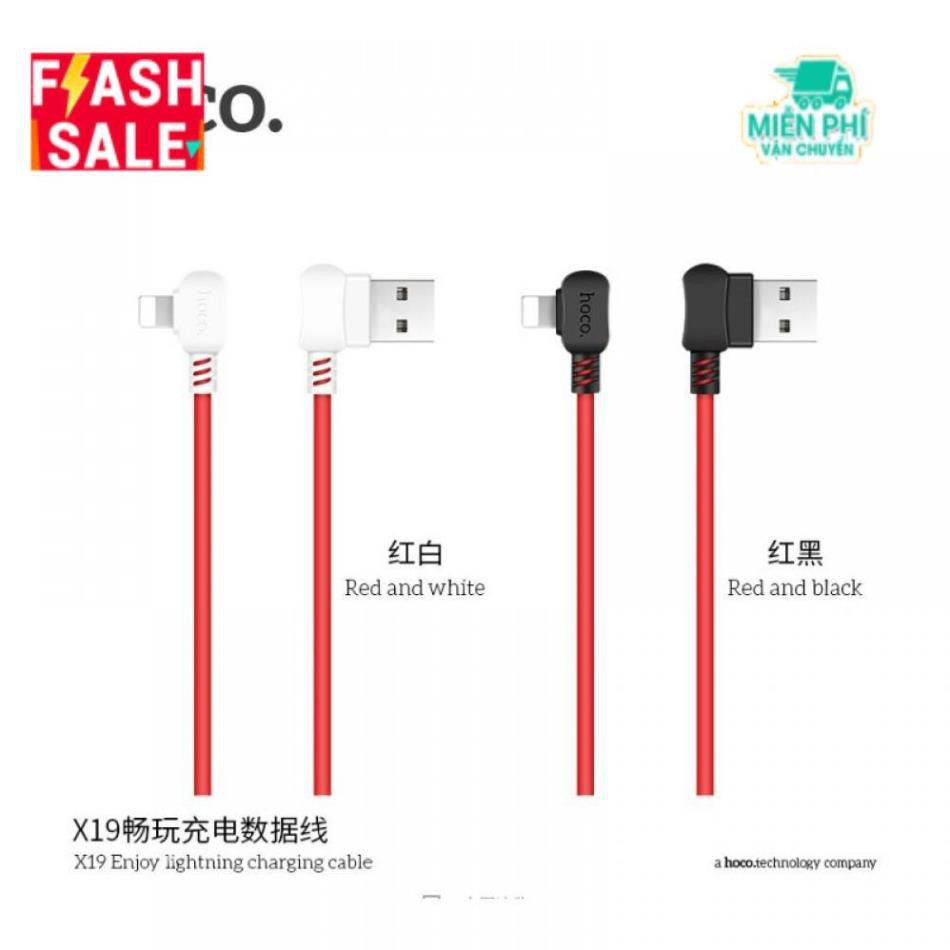 Cáp Sạc Nhanh Hoco X19 Lightning